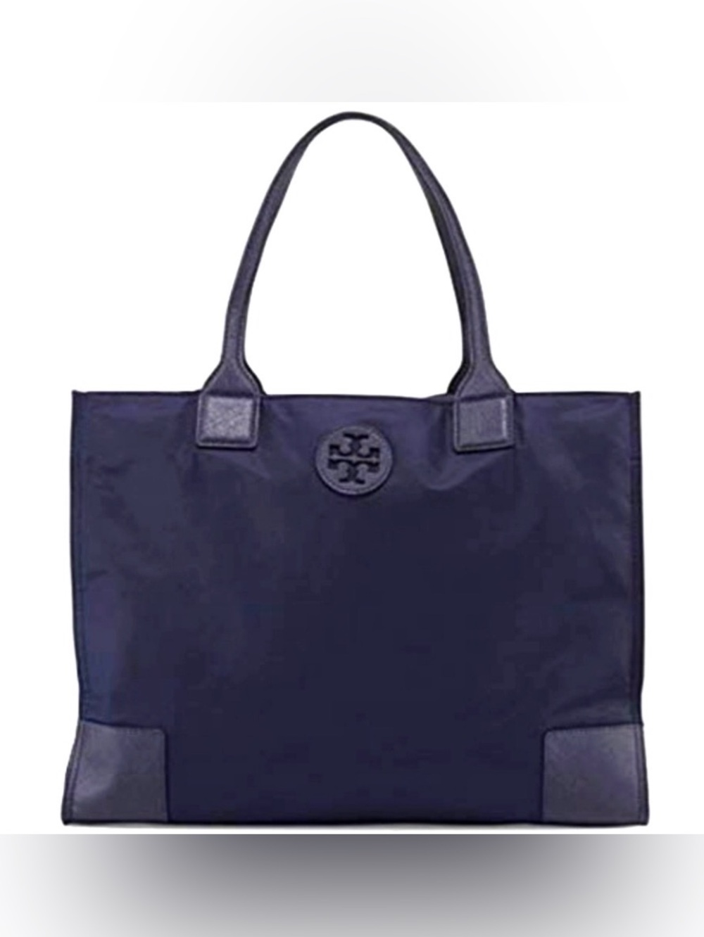 “Tory Burch - Ella” Nylon Navy  Tote.